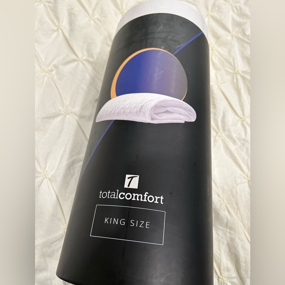 King Size Mattress cover - White